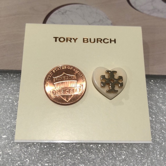 🎀SALE🎀 NEW Tory Burch Heart Tilsim Earring - Picture 6 of 12